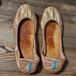 Tieks Rose Gold size 10